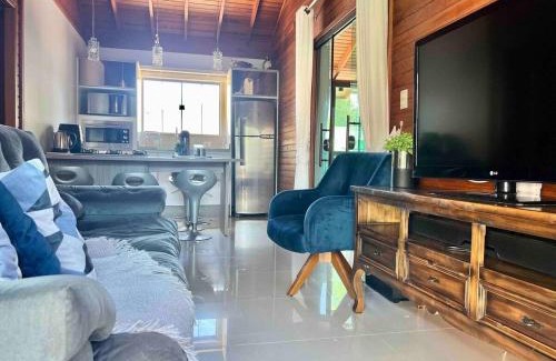 Governador Celso Ramos House | 250m do Mar com Hidromassagem, Chale aconchegante para relaxar