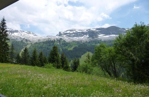 Flaine Apartment | Cozy 3rd Floor Retreat in Flaine with Balcony & Spa