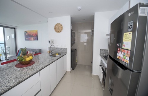 Bocagrande Apartment | 25th Floor Spectacular 1 Bedroom Apt in BocaGrande