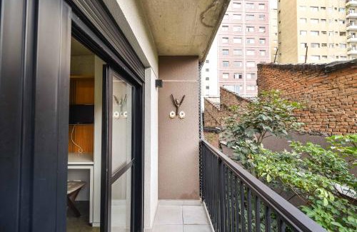 Consolacao Apartment | 27 New Studio Design near Av Paulista Bela Cintra