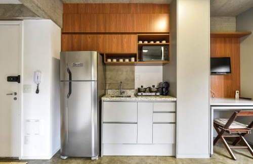Consolacao Apartment | 27 New Studio Design near Av Paulista Bela Cintra