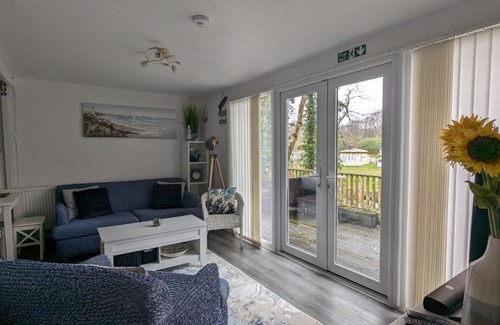 Bont Newydd Ski Chalet | Pet-Friendly 271 Riverside at Glan Gwna Holiday Park