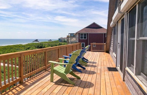 Duck House | Relaxing Oceanfront Retreat: Lighthouse by Resort Realty