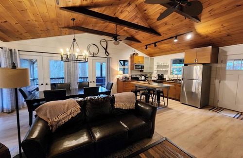 Cashiers House | Pet Friendly Retreat with Waterfall & Firepit in Cashiers