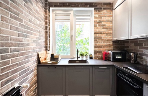 Sofia City Center Apartment | Designer 2BDR Retreat in Prime Location with Kitchen
