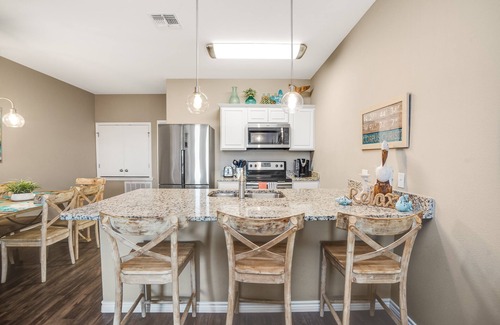 Corpus Christi House | Beachside Retreat: Balcony Views, Resort Pools & Playground