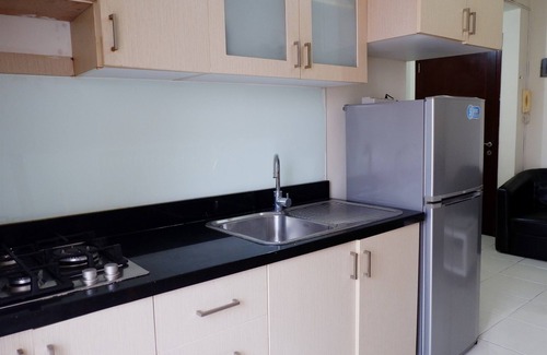 Old Jakarta Apartment | Cozy 2BR Apartment with City View at Mediterania Marina