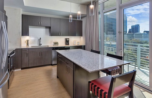 Civic District Condo | Perfect 2BR Austin Condo - Steps to West 6th & Attractions!