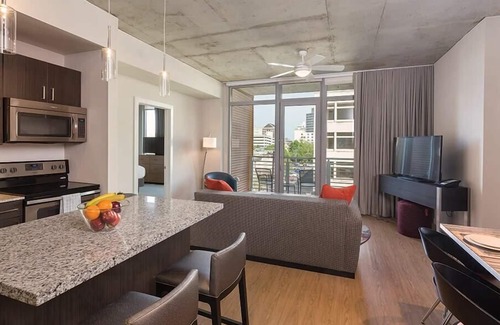 Civic District Condo | Modern 2br Condo with Pool in Vibrant Downtown Austin