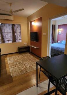 Nedumbassery Apartment | 2BR Flat with Pool and Balcony near Cochin Airport