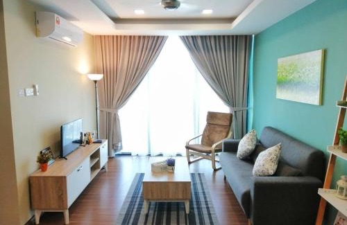 Kuching Apartment | Inviting 2BR Jazz Suites near Megamall Kuching, Rated 9.1