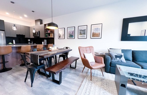 Revelstoke Condo | Ideal 2BR Retreat with Private Hot Tub near Revelstoke!