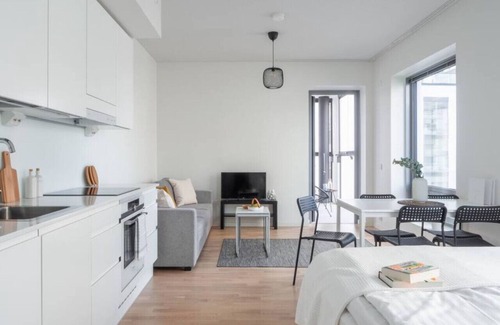 Tampere Apartment | Bright & Spacious "Tower" Apartment with Family-Friendly Amenities