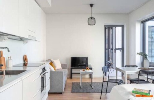 Tampere Apartment | Bright & Spacious "Tower" Apartment with Family-Friendly Amenities