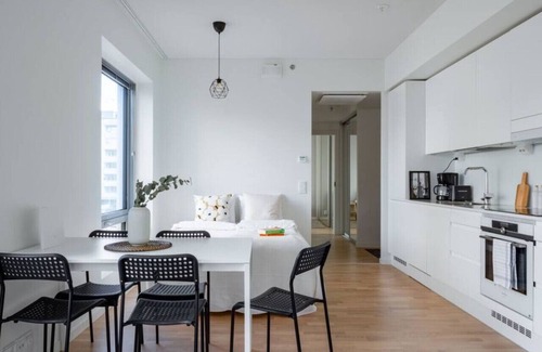 Tampere Apartment | Bright & Spacious "Tower" Apartment with Family-Friendly Amenities