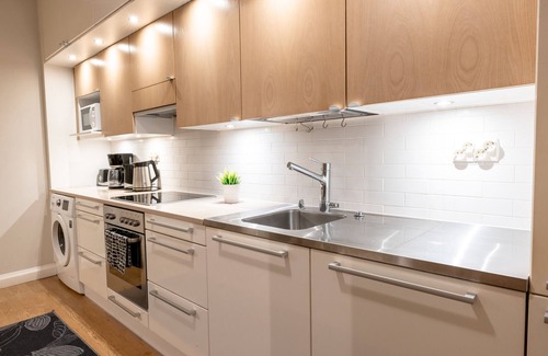 Kluuvi Apartment | Cozy 2ndhomes Center Retreat with Sauna & Balcony