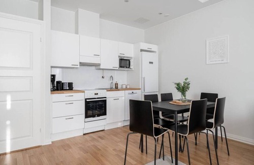 Tampere Apartment | Elegant Downtown 2ndhomes Apt. with Sauna & Spa Access