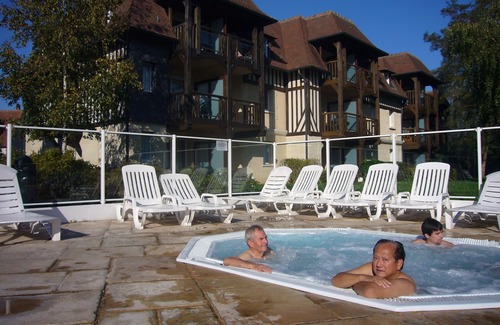 Deauville Apartment | Premier Retreat at P & V Golf Barriere: Steps to Sea