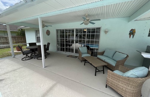 Sebastian Highlands House | Pet-Friendly Tropical Escape with Heated Pool Retreat