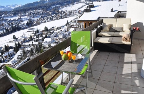 Flims Apartment | Pet-Friendly 3.5 Room Apartment in Sunny Flims Slope
