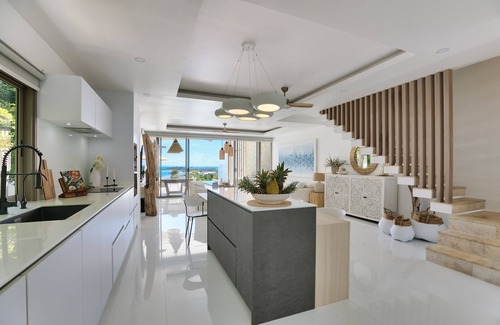 Moo 5 Villa | Beachside Villa with Ocean Views, Pool & Spa - 10/10 Rated