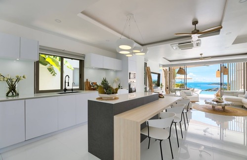 Moo 5 Villa | Beachside Villa with Ocean Views, Pool & Spa - 10/10 Rated