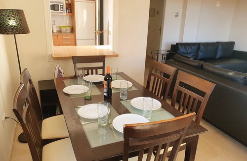 Puerto de la Duquesa Apartment | Seaview Penthouse: 3 Bed, Pool & Pet-Friendly Retreat