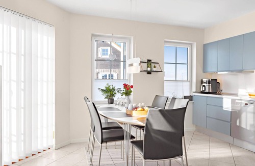 Bogense Apartment | Dreamy Escape: Enjoy Oceanfront Views & Spa Amenities