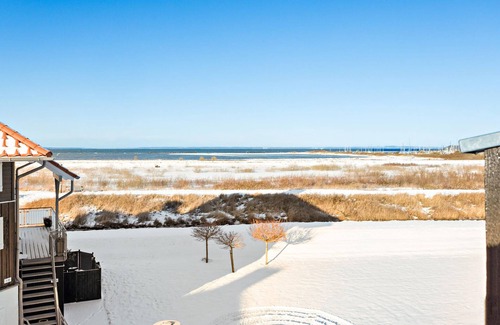 Bogense Apartment | Dreamy Escape: Enjoy Oceanfront Views & Spa Amenities