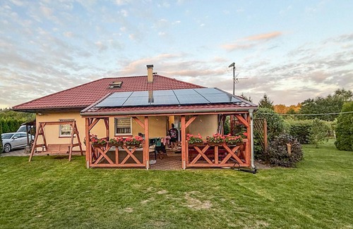 gmina Nowogrodek Pomorski House | Discover Parzensko Village: Lakeview Retreat with Spa