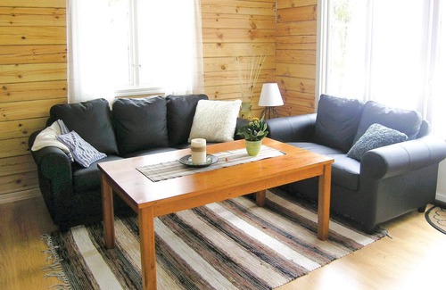 Savsjo Municipality House | Cozy Log Cabin Retreat Near Sävsjö with Lake View