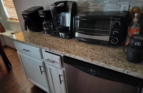 Biggs Field House | 3-bedroom home with AC refrigeration unit, WiFi, garage plus carport.