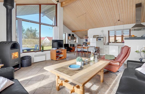 Vinderup House | Tranquil Retreat Near Skive with Oceanfront Views & Spa