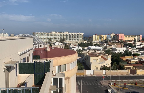 Roquetas de Mar Condo | Elegant 3 Bedroom Penthouse with Pool and Terrace