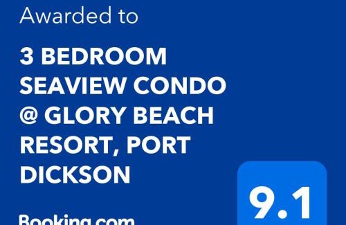 Taman Tanjung Apartment | Seaside Comfort: 3 Bedroom Condo at Glory Beach Resort