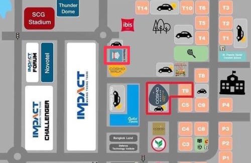 Ban Mai Apartment | 3 Beds,WiFi,Washing Machine,IMPACT Arena at T9