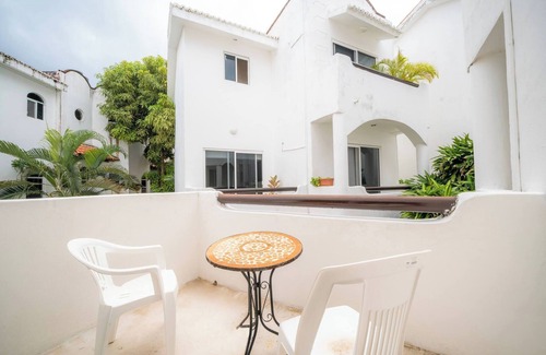 Playacar Ski Chalet | Explore Condo Quintas Pakal with Pool & Family Amenities