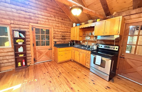 Craig Creek Cabin | 3 BR Log Cabin & 14 acres of private forest; short drive from New Castle and AT