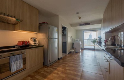 Thung Maha Mek Condo | 3 BR/SPL/Serviced/Monthly