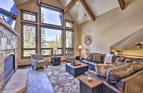 Fairways House | Elegant Breckenridge Home with Fireplaces & Scenic Views