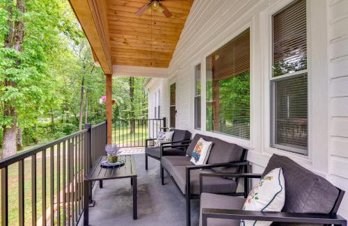 Forest City House | Cozy Forest City Retreat with Fire Pit - Near Downtown!