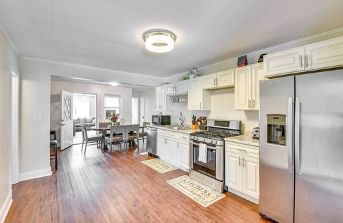 Shorewood-Tower Hills-Harbert House | Cozy Sawyer Home with Patio Near Lake Michigan Access