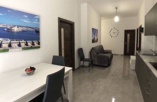 Gzira Apartment | Steps from the Seafront: Family-Friendly 2 Bed Apartment