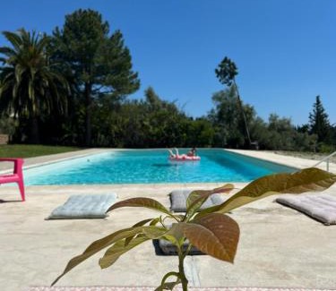 Le Plan-de-Grasse Apartment | Elegant 3-Room Apartment with Pool in Grasse Bastide