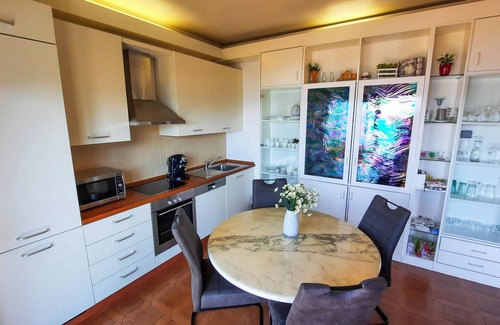 Maccagno Apartment | Idyllic 3-Room Apartment with Pool and Scenic Lake Views