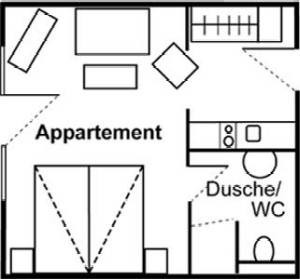 Milte Apartment | Cozy 30 m² Apartment for 2 Guests with Kitchen Access