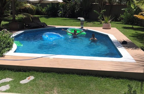 Olivenca House | Beachfront Haven: Poolside Relaxation Just Steps Away