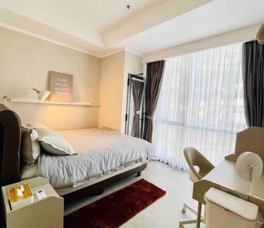 Old Jakarta Apartment | Cozy 2BR Near Expo with Oceanfront Pool Access