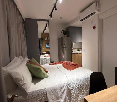 Brooklin Novo Apartment | 3011 Brooklin | Studio Novo c/AC e Academia