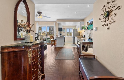 Townsite Condo | 302B Amazing Location! Gorgeous Marina Views! Steps from Top Rated Harbor Beach